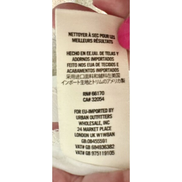 Free People Layered Tunic Dress S Cream Beck‎ Plunging Cutout Keyhole Minimal - Picture 10 of 13